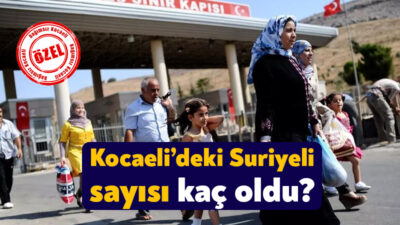 Göç İdaresi Başkanlığı Türkiye’deki Suriyelilerin verilerini açıkladı. İçişleri Bakanlığı’na bağlı