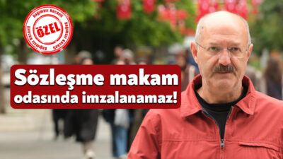 Belediye İş Sendikası Genel Merkezi’nin örgütlenmeden sorumlu ismi Sedat Küçük,