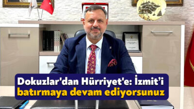 AK Parti İzmit İlçe Başkanı Halil Güngör Dokuzlar, İzmit Belediyesi