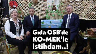 KO-MEK kursiyerlerinin el emeği göz nuru eserlerinin yer aldığı sergiler
