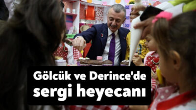 KO-MEK kursiyerlerinin el emeği göz nuru eserlerinin yer aldığı ilçe