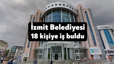 İzmit Belediyesi İstihdam Birimi, gerçekleştirdiği çalışmalar kapsamında iş arayan 18