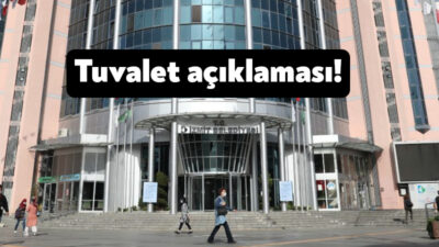 İzmit Belediyesi'nden Fevzi Camii tuvaletleriyle ilgili bir açıklama yapıldı. Yasal