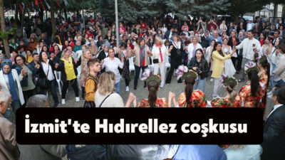 zmit'te 3. Geleneksel Hıdırellez Şenlikleri dolayısıyla dilek ateşi yakıldı, maniler