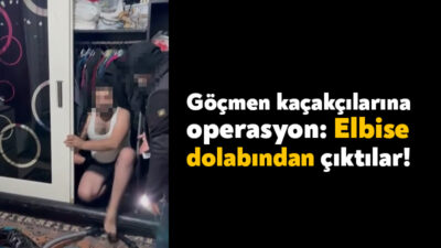 Kocaeli merkezli 8 ilde Özel Hareket polisinin desteği ile göçmen