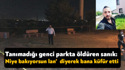 Derince'de tanımadığı genci bıçaklayarak öldüren sanık hakim karşısına çıktı. Maktulü