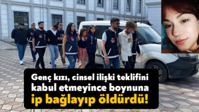 Gölcük'te boynuna ip bağlı cansız bedeni, devrilen kamyonetin altında bulunan