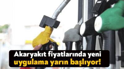 EPDK'nın akaryakıt istasyonlarındaki satışlarda aynı tür akaryakıt için aldığı tek