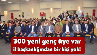 CHP Gençlik Kolları MYK Üyesi Caner Arduç, genel başkan Özgür