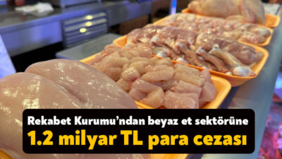Beyaz ve kırmızı et piyasalarına yönelik yürütülen çalışmalar kapsamında, rekabete