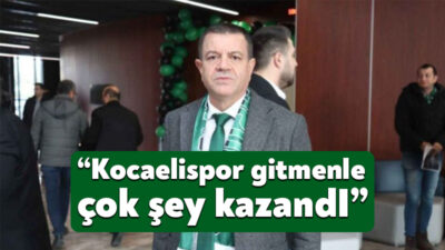Yaşar Can, Kocaelispor'un Çorum FK'ya mağlubiyeti sonrası Kocaelispor yönetimine yüklendi.