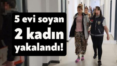Kocaeli'de 5 evden 930 bin TL değerinde ziynet eşyası ile