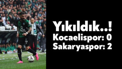 Kentimizin temsilcisi Kocaelispor, Yıldız Entegre Kocaeli Stadyumu'nda Sakaryaspor ile karşı