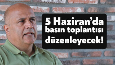 Kocaelispor Başkanı Recep Durul, 5 Haziran Çarşamba günü basın toplantısı