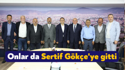 Derince Belediye Başkanı Av. Sertif Gökçe tebrik ve nezaket ziyaretleri