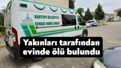 Kocaeli’nin İzmit ilçesinde 76 yaşındaki şahıs, yakınları tarafından yaşadığı evde