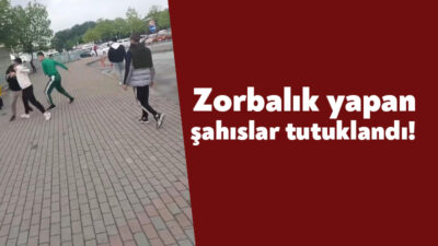 İzmit'te yolda yürüyen gençleri korkuttuktan sonra saldıran 4 şahsın