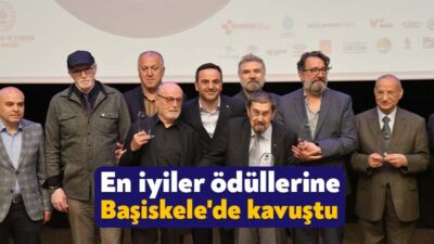 Başiskele, 3. Kocaeli Film Festivali Ödül Törenine ev sahipliği yaptı.