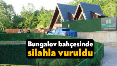 Kocaeli’nin Kartepe ilçesinde kimin ateşlendiği belli olmayan silahtan çıkan mermi