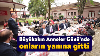 Kocaei Büyükşehir Belediye Başkanı Tahir Büyükakın, Anneler Günü dolayısıyla İzmitli