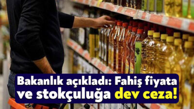 Ticaret Bakanlığı fahiş fiyat ve stokçuluk yapan işletmelere 61 milyon