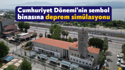 Cumhuriyet Dönemi’nin sembol yapıları arasında yer alan Kocaeli’nin İzmit ilçesindeki