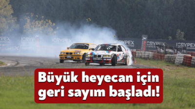 Apexmasters 2024 Türkiye Drift Şampiyonası için geri sayım başladı. Drift