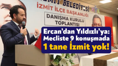 CHP Kocaeli Milletvekili Harun Yıldızlı ile İzmit ilçe başkanı Gökhan