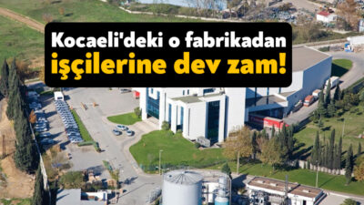 Kocaeli'nin Gebze ilçesinde faaliyetlerini sürdürmekte olan Kent Gıda, işçilerine yüzde