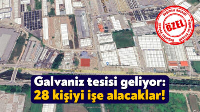 Çınar Yüzey İşlem tarafından Başiskele’ye elektro galvaniz tesisi yapılacak. ÇED