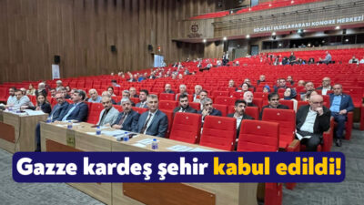 Kocaeli Büyükşehir Belediyesi’nin mayıs ayı meclis toplantısı bugün gerçekleştirildi. Büyükşehirin