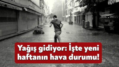 Meteoroloji Genel Müdürlüğü Kocaeli’nin yeni haftadaki hava durumunu paylaştı. Meteorolojinin