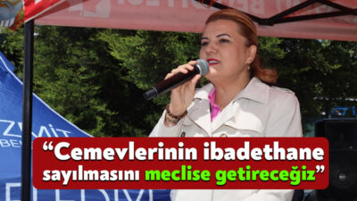 İzmit Belediyesi tarafından organize edilen Hıdırellez etkinliklerinde Cemevleri ile ilgili