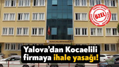 Milli Eğitim Bakanlığı’na bağlı olan Yalova İl Milli Eğitim Müdürlüğü’nün