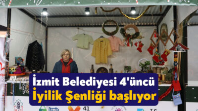 İzmit Belediyesi ve Good4Trust iş birliği ile yürütülen İzmit Çarşısı’nda