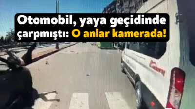 İzmit'te otomobilin yaya geçidinden yolun karşısına geçmeye çalışan 23 yaşındaki