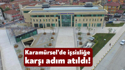 Karamürsel Belediyesi işsizliğe karşı istihdam ofisini hayata geçirdi ve ilk