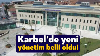 Yerel seçimlerin ardından değişimin yaşandığı iki belediyeden birisi olan Karamürsel'de