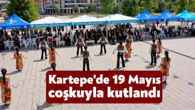 Kartepe'de 19 Mayıs Atatürk'ü Anma Gençlik ve Spor Bayramı'nın 105’inci