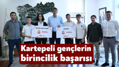 Kartepe Belediyesi Genç Akademi öğrencileri İTÜ Robot Olimpiyatları’nda birincilik elde