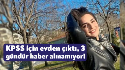 Körfez'de 3 gün önce işim var diyerek evden çıkan genç