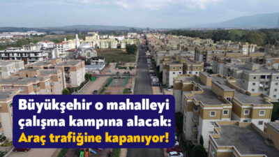 Kocaeli Büyükşehir Belediyesi İzmit’in Alikahya Mahallesi’ndeki birçok noktada altyapı çalışması