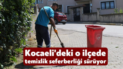 Derince Belediyesi ekipleri ilçe halkının daha mutlu bir yaşam sürdürmelerini
