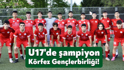 Körfez Gençlerbirliği Spor Kulübü U17 Futbol Takımı E grubu şampiyonu