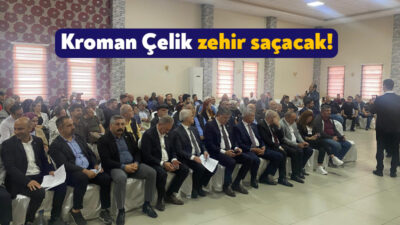 Kroman Çelik'in Gebze Tavşanlı Mahallesi'nde yapmak istediği Tehlikesiz Atık (Cüruf)