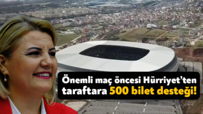 İzmit Belediye Başkanı Hürriyet; Kocaelispor'un Sakarya ile oynayacağı heyecanlı maç