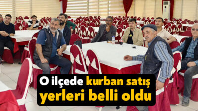 Körfez Belediyesi tarafından İlimtepe bölgesinde kurulacak olan kurban satış yerleri