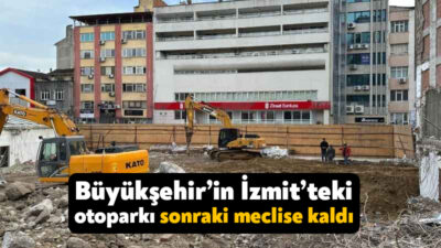 Kocaeli Büyükşehir Belediye Meclisi’nin mayıs ayı toplantısında İzmit Tepecik Mahallesi’nde