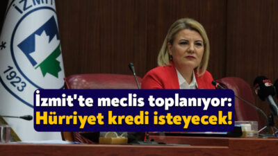 İzmit Belediyesi'nin meclisi bugün toplanacak. Belediye meclisinin gündeminde önemli gündem