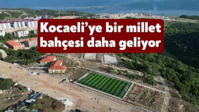 Körfez’de hayata geçirilecek Millet Bahçesi için çalışmalar sona yaklaştı. Başkan